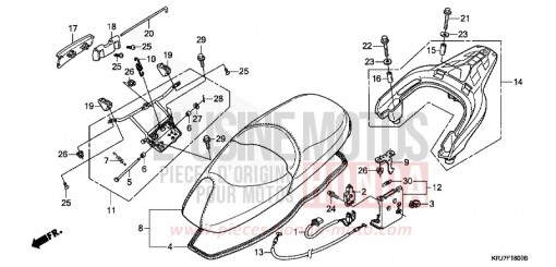 SEAT/REAR CARRIER FES125B de 2011